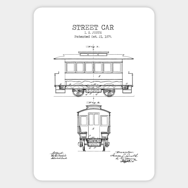 STREET CAR poster Sticker by Dennson Creative